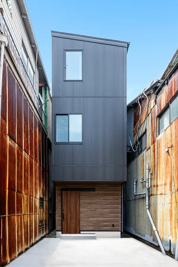 7ARC（セブンアーク）の施工実績｜大阪市西成区に建てた注文住宅の外観