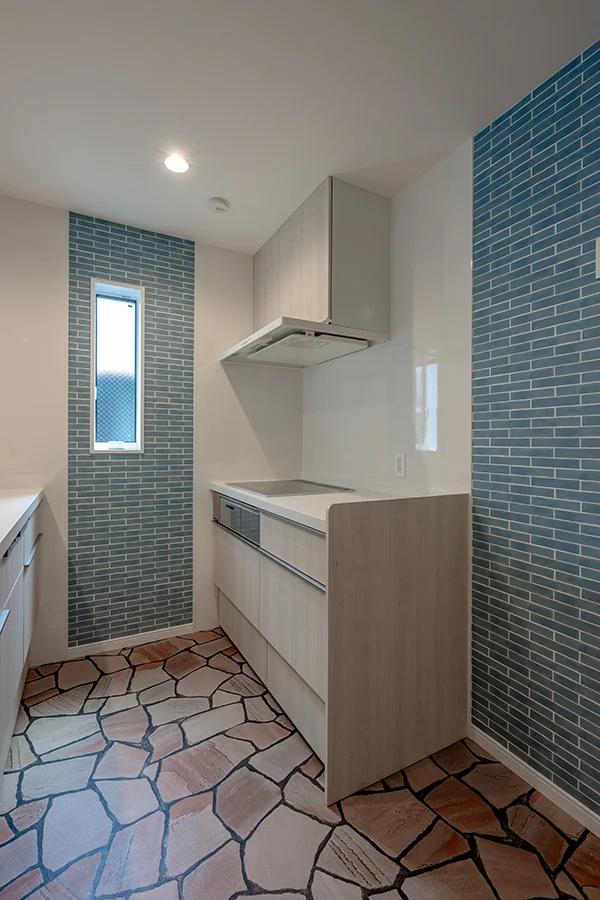 7ARC（セブンアーク）の施工実績｜大阪市西成区に建てた注文住宅のキッチン