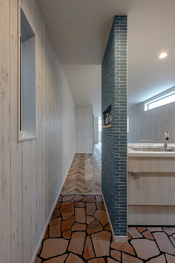 7ARC（セブンアーク）の施工実績｜大阪市西成区に建てた注文住宅のキッチン