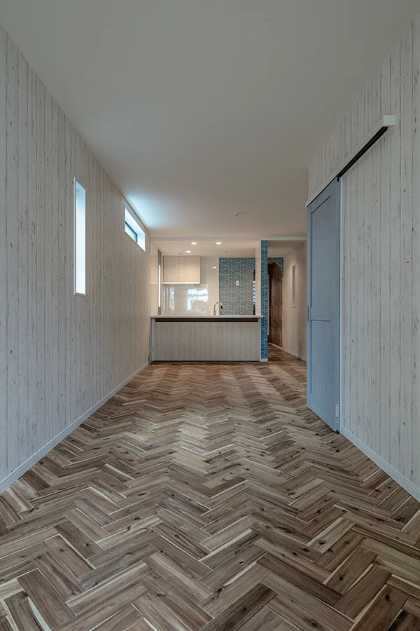 7ARC（セブンアーク）の施工実績｜大阪市西成区に建てた注文住宅のLDK