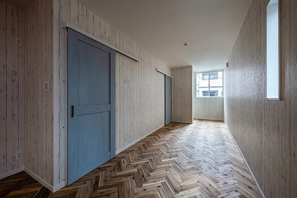 7ARC（セブンアーク）の施工実績｜大阪市西成区に建てた注文住宅のLDK