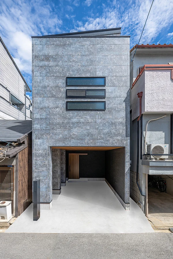 7ARC（セブンアーク）の施工実績｜大阪市東住吉区に建てた注文住宅の外観