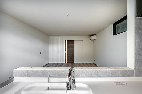 7ARC（セブンアーク）の施工実績｜大阪市東住吉区に建てた注文住宅のキッチン