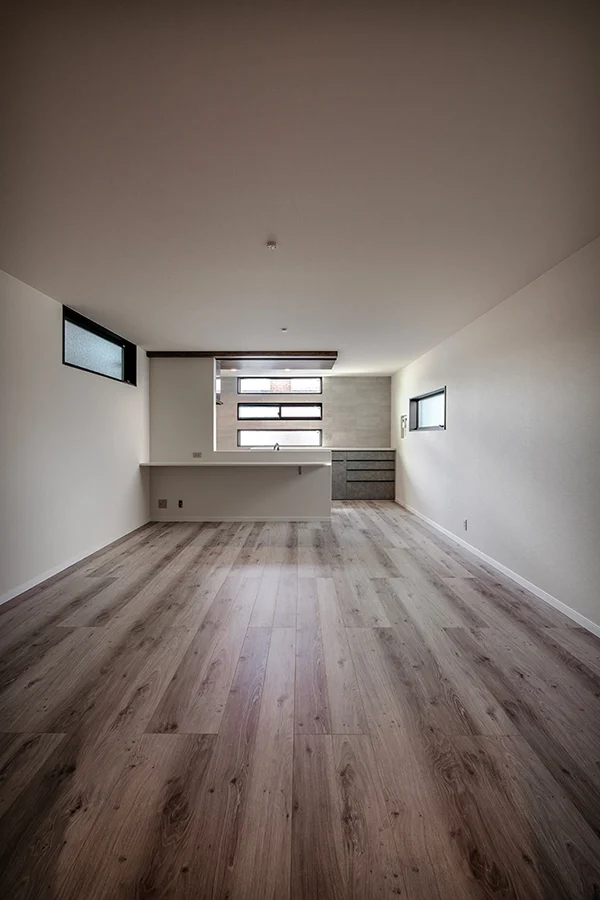 7ARC（セブンアーク）の施工実績｜大阪市東住吉区に建てた注文住宅のLDK