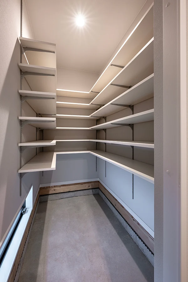 7ARC（セブンアーク）の施工実績｜東大阪市に建てた注文住宅のクローゼット