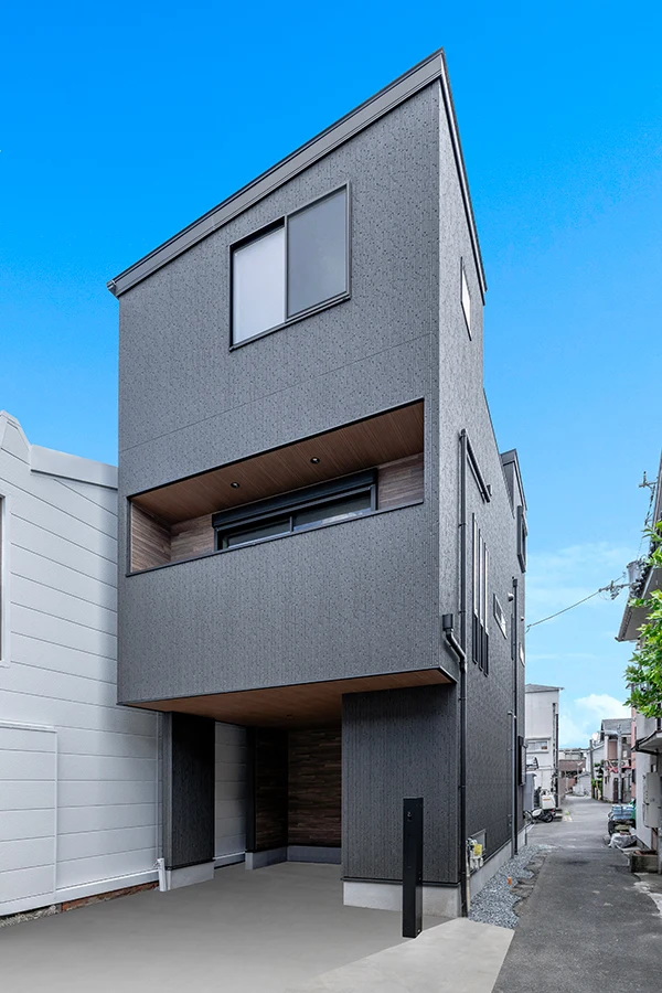 7ARC（セブンアーク）の施工実績｜東大阪市に建てた注文住宅の外観