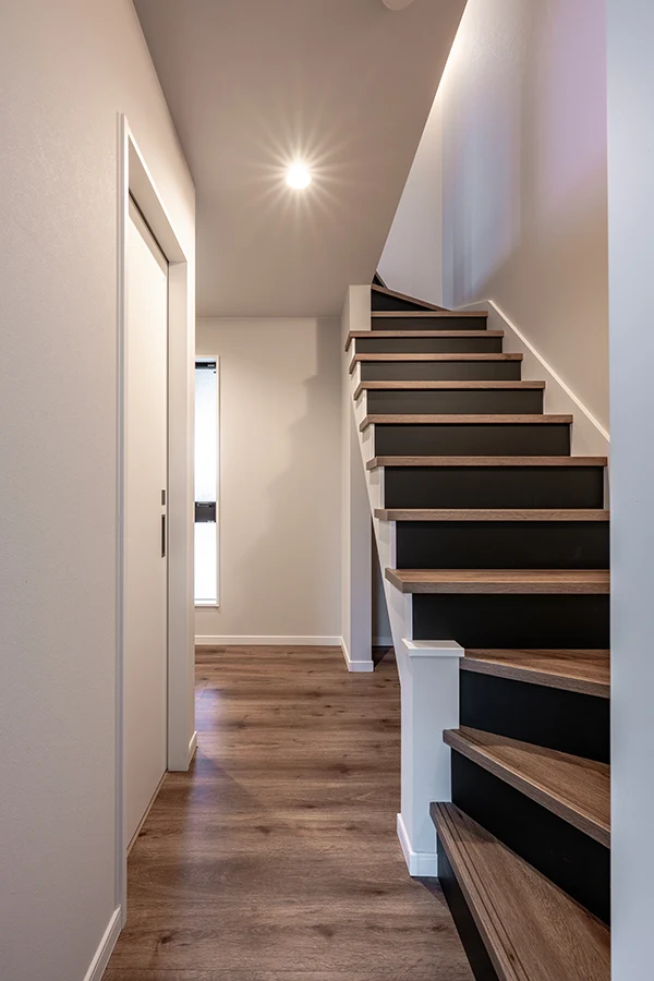 7ARC（セブンアーク）の施工実績｜東大阪市に建てた注文住宅の廊下