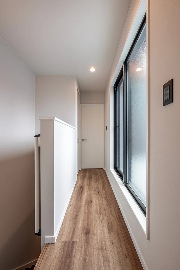 7ARC（セブンアーク）の施工実績｜東大阪市に建てた注文住宅の廊下