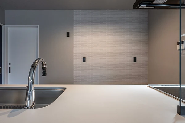 7ARC（セブンアーク）の施工実績｜東大阪市に建てた注文住宅のキッチン