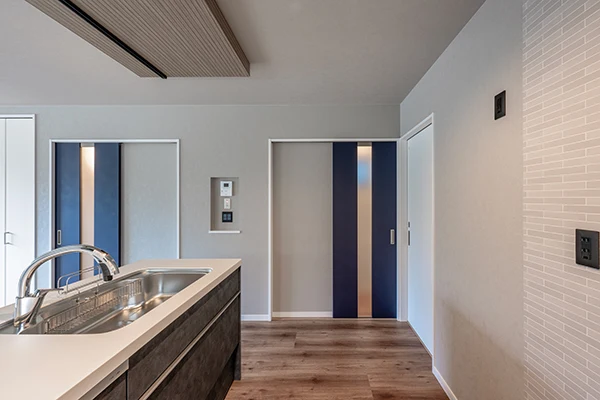 7ARC（セブンアーク）の施工実績｜東大阪市に建てた注文住宅のキッチン