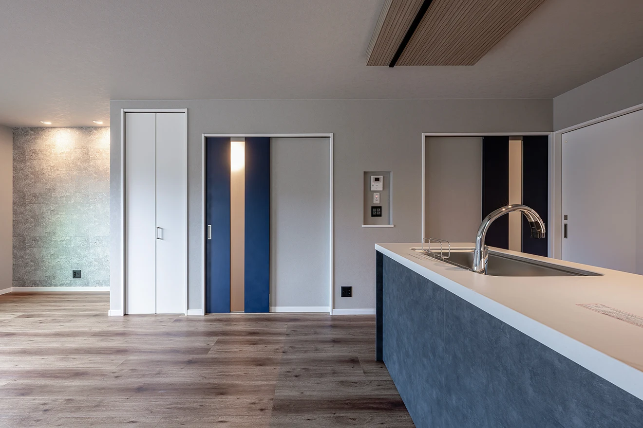 7ARC（セブンアーク）の施工実績｜東大阪市に建てた注文住宅のLDK