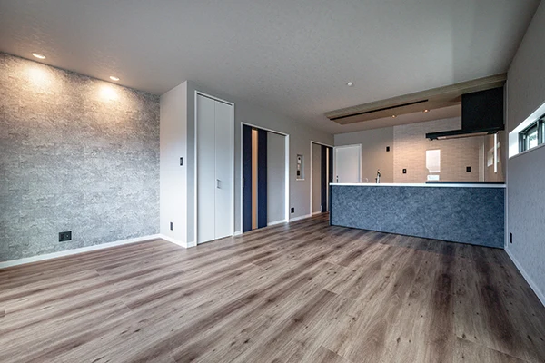 7ARC（セブンアーク）の施工実績｜東大阪市に建てた注文住宅のLDK