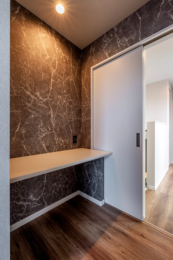 7ARC（セブンアーク）の施工実績｜東大阪市に建てた注文住宅のワークスペース