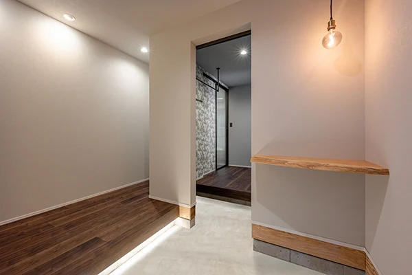 7ARC（セブンアーク）の施工実績｜大阪市大正区に建てた注文住宅の玄関