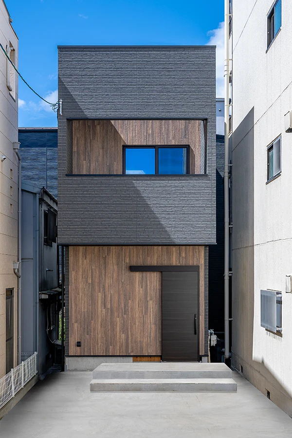 7ARC（セブンアーク）の施工実績｜大阪市大正区に建てた注文住宅の外観