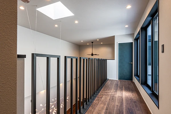 7ARC（セブンアーク）の施工実績｜大阪市大正区に建てた注文住宅の廊下