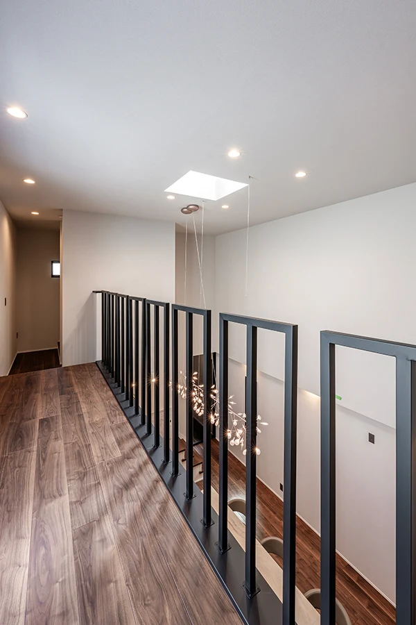 7ARC（セブンアーク）の施工実績｜大阪市大正区に建てた注文住宅の廊下