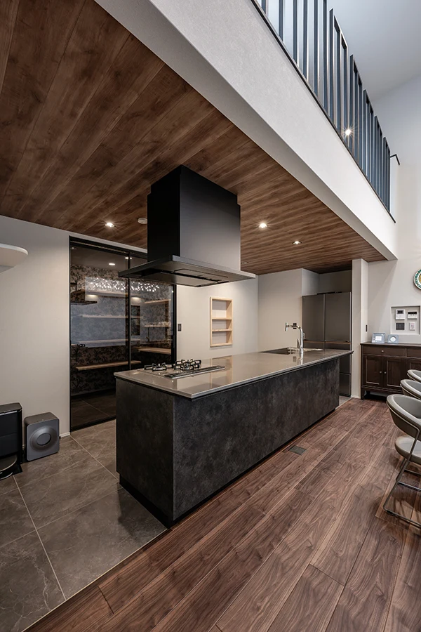 7ARC（セブンアーク）の施工実績｜大阪市大正区に建てた注文住宅のキッチン