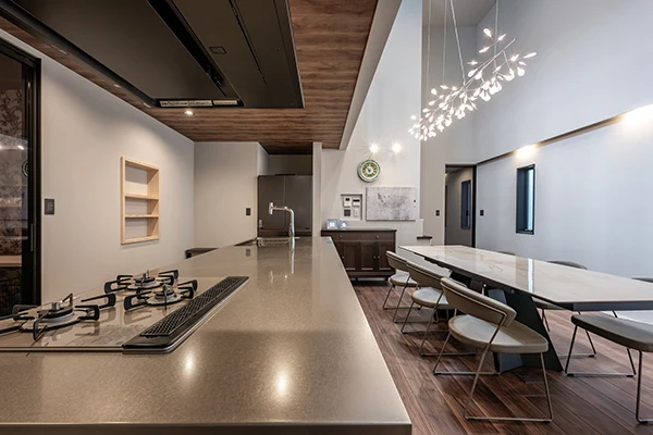 7ARC（セブンアーク）の施工実績｜大阪市大正区に建てた注文住宅のキッチン