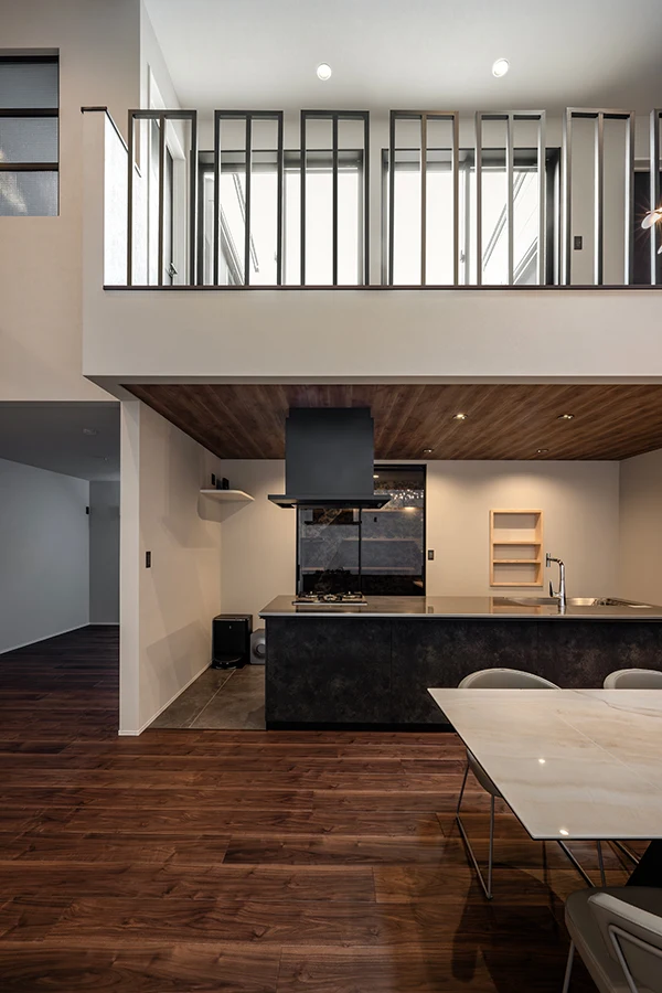 7ARC（セブンアーク）の施工実績｜大阪市大正区に建てた注文住宅のLDK