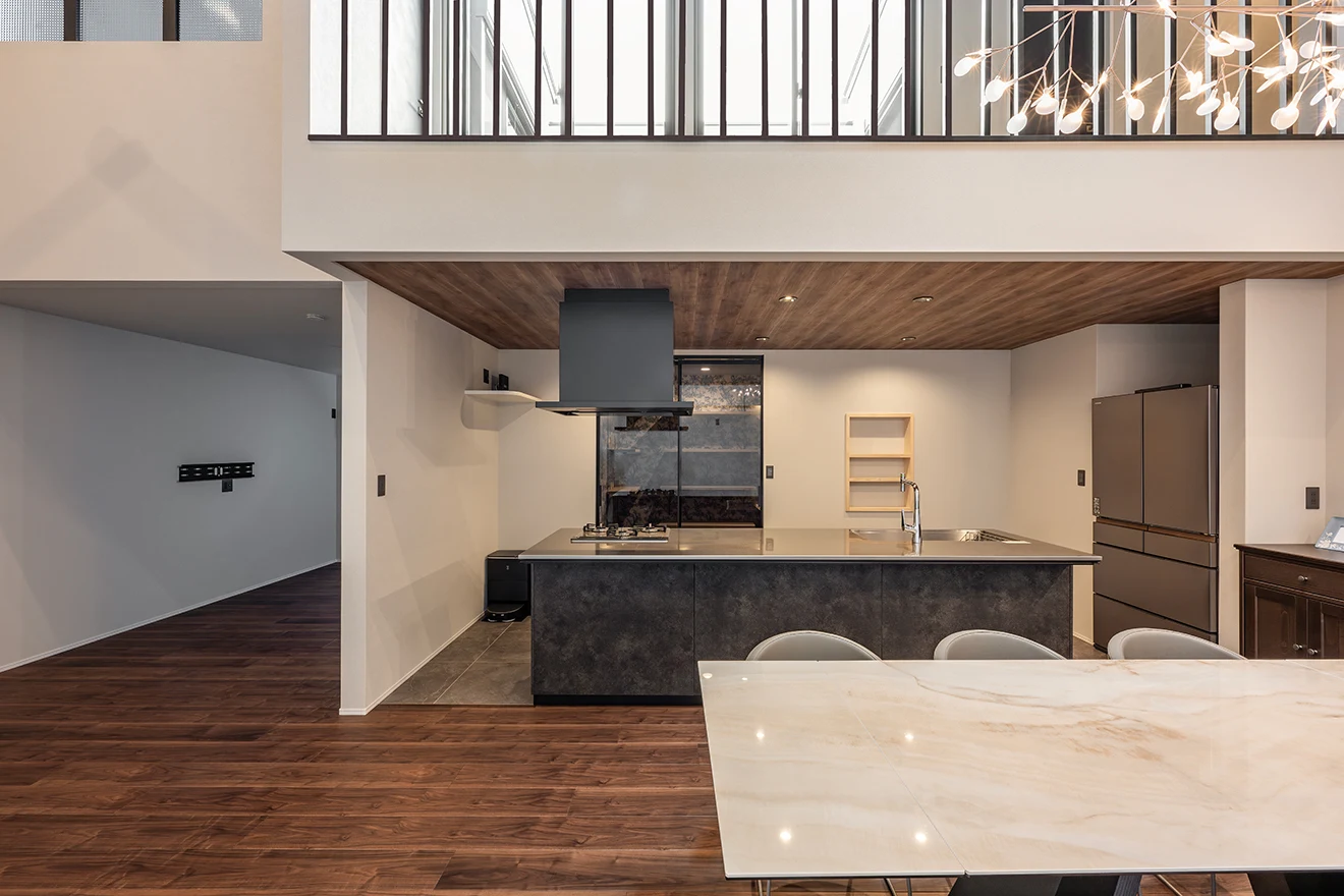 7ARC（セブンアーク）の施工実績｜大阪市大正区に建てた注文住宅のLDK