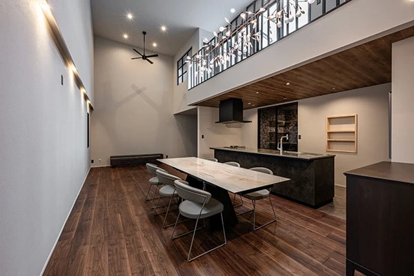 7ARC（セブンアーク）の施工実績｜大阪市大正区に建てた注文住宅のLDK