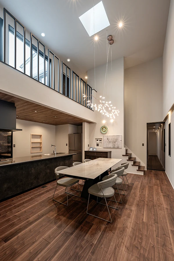 7ARC（セブンアーク）の施工実績｜大阪市大正区に建てた注文住宅のLDK