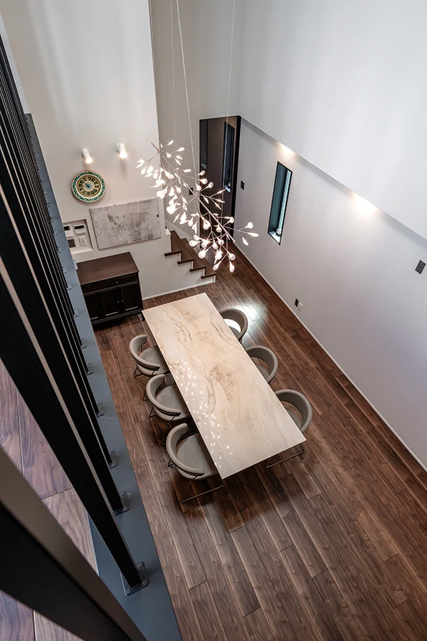 7ARC（セブンアーク）の施工実績｜大阪市大正区に建てた注文住宅のLDK