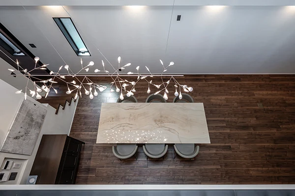 7ARC（セブンアーク）の施工実績｜大阪市大正区に建てた注文住宅のLDK