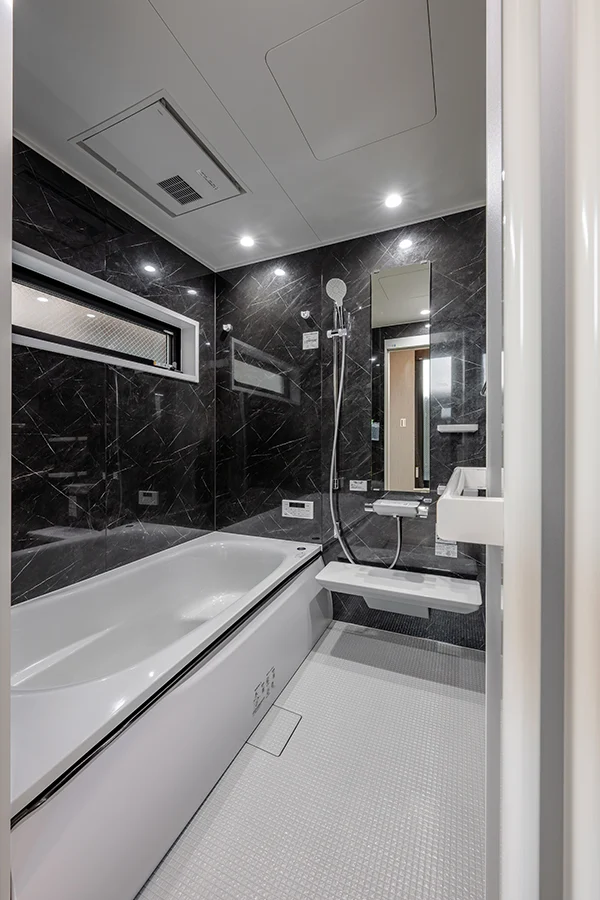 7ARC（セブンアーク）の施工実績｜大阪府堺市北区に建てた注文住宅の浴室