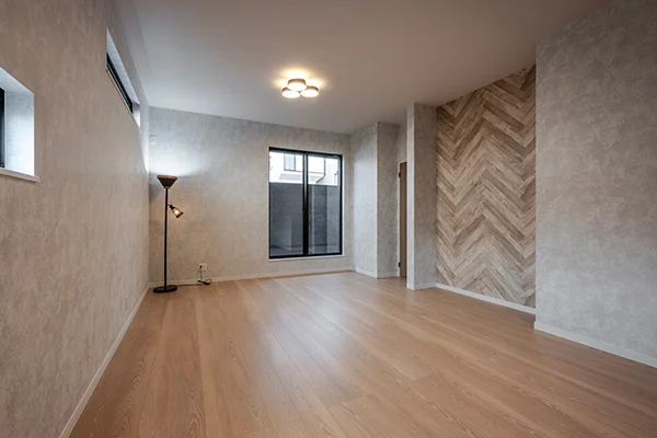 7ARC（セブンアーク）の施工実績｜大阪府堺市北区に建てた注文住宅のLDK