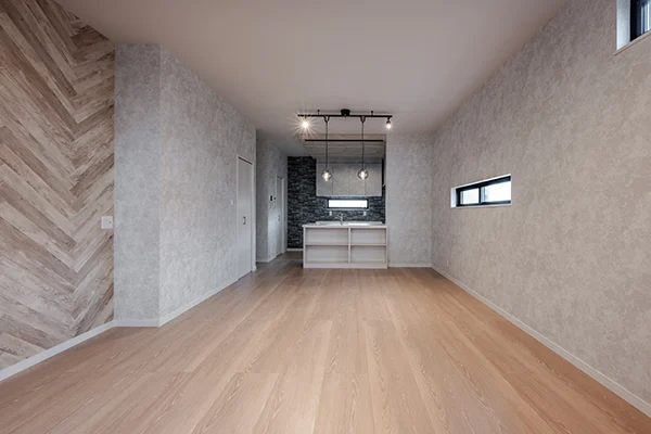 7ARC（セブンアーク）の施工実績｜大阪府堺市北区に建てた注文住宅のLDK