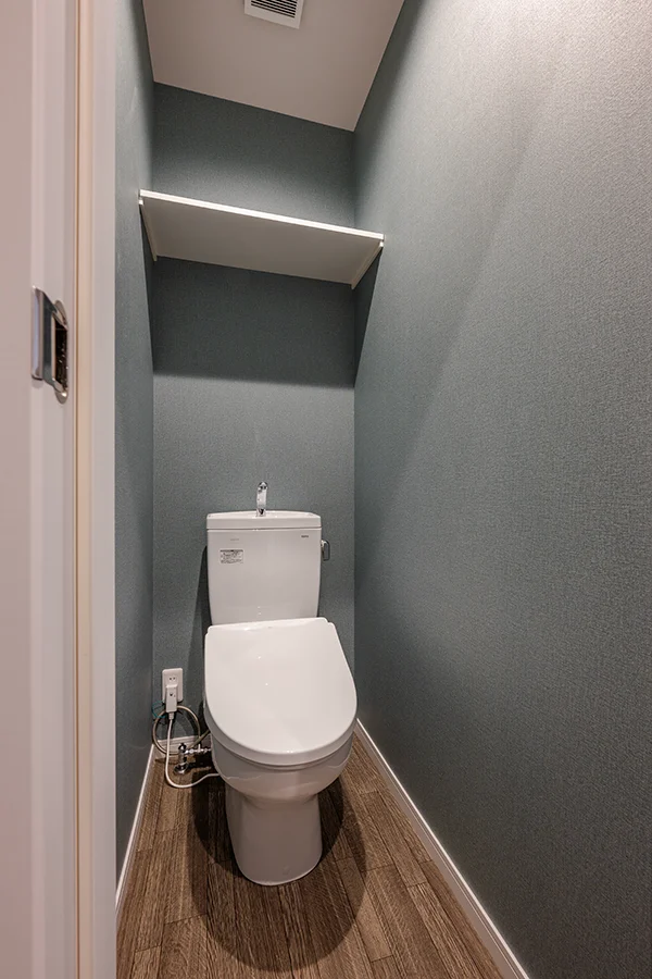 7ARC（セブンアーク）の施工実績｜大阪府堺市北区に建てた注文住宅のトイレ