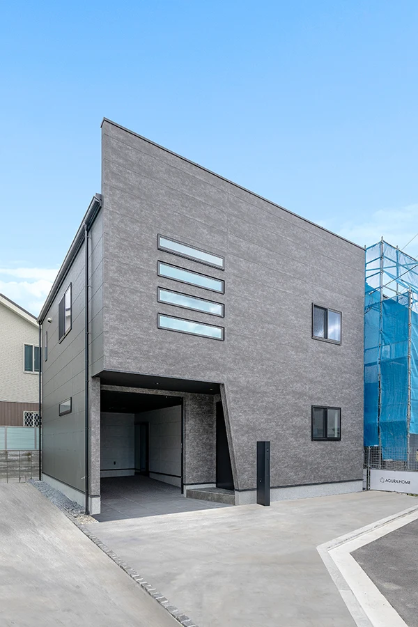 7ARC（セブンアーク）の施工実績｜大阪府寝屋川市に建てた注文住宅の外観