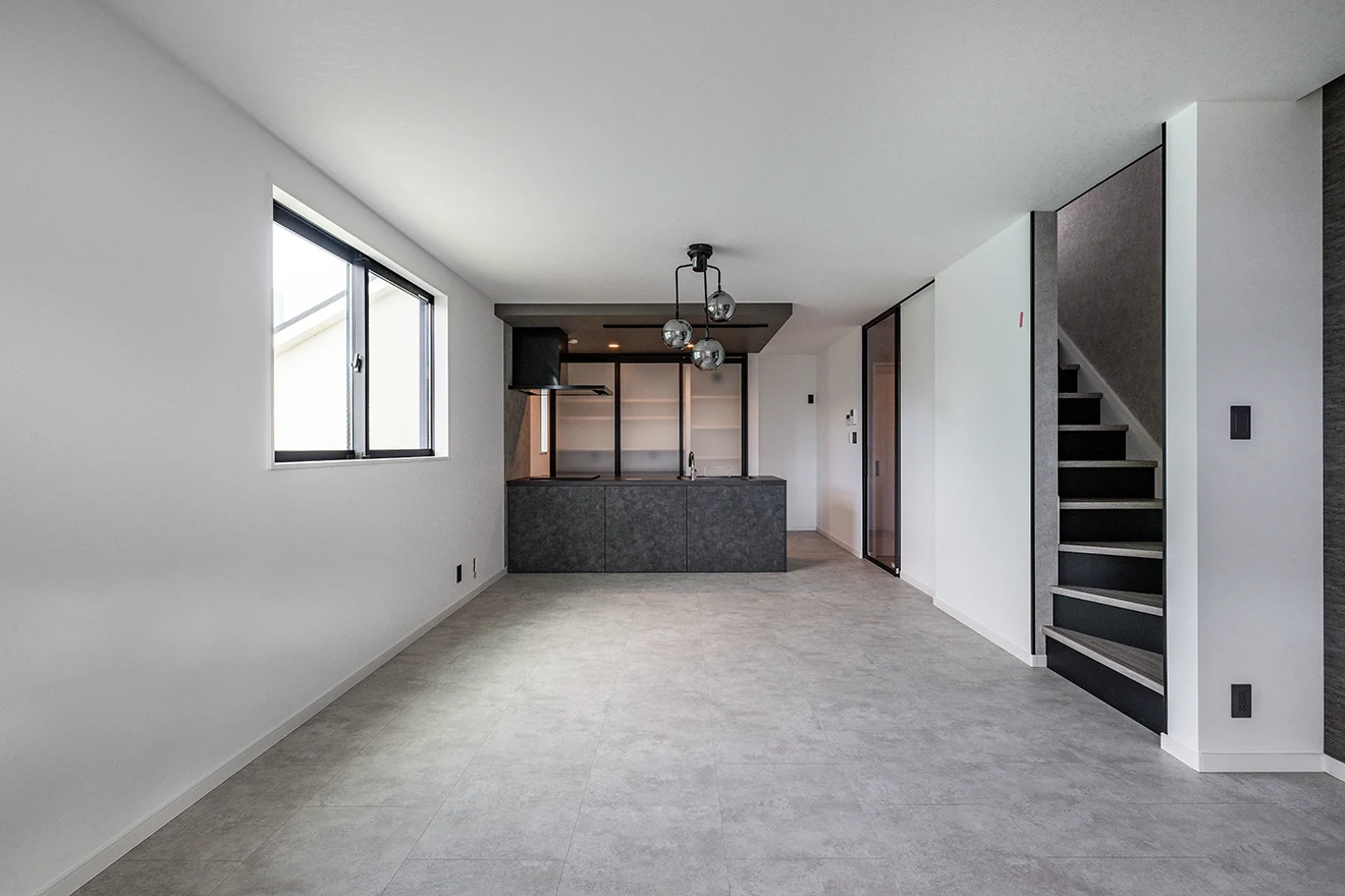 7ARC（セブンアーク）の施工実績｜大阪府寝屋川市に建てた注文住宅のLDK