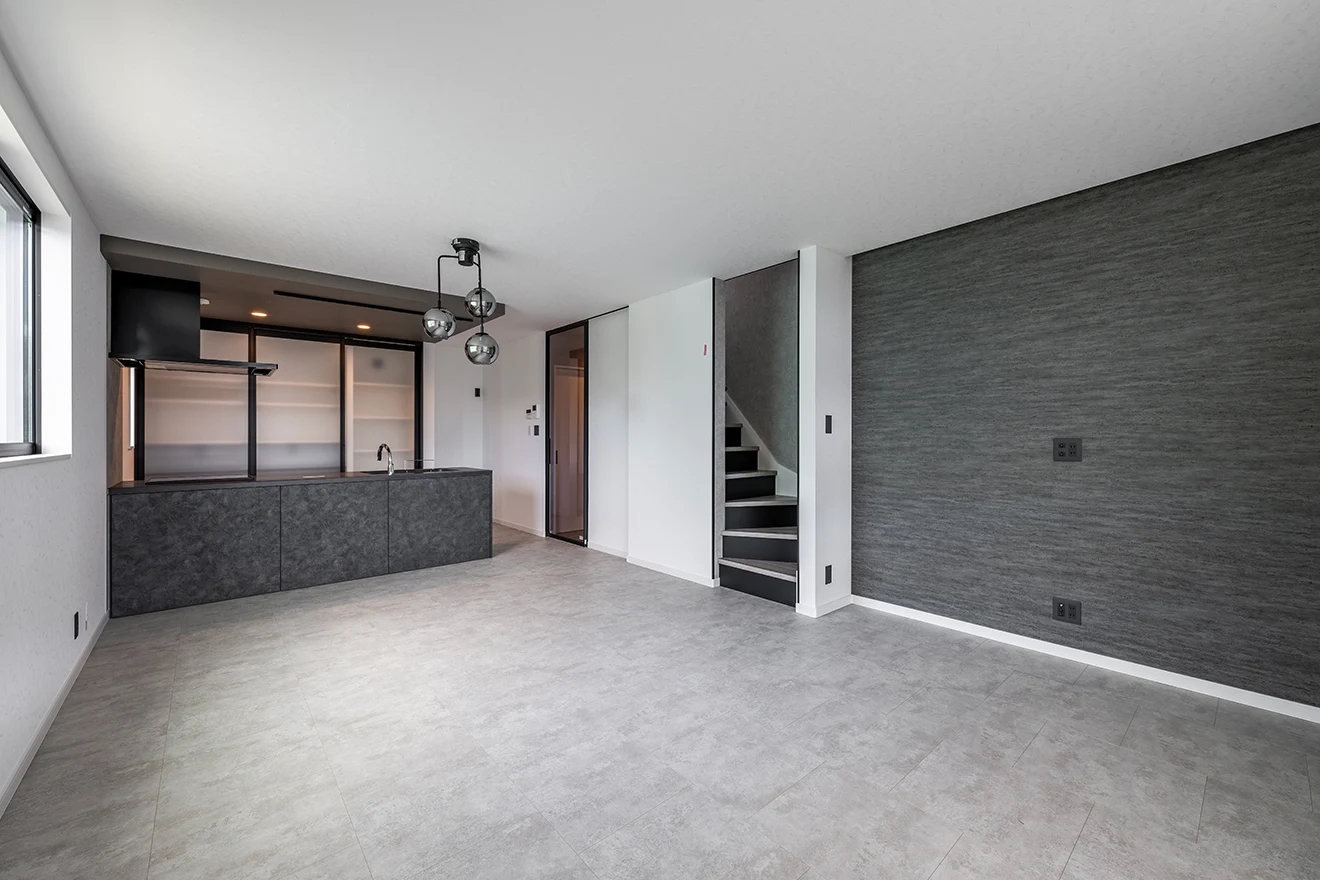 7ARC（セブンアーク）の施工実績｜大阪府寝屋川市に建てた注文住宅のLDK