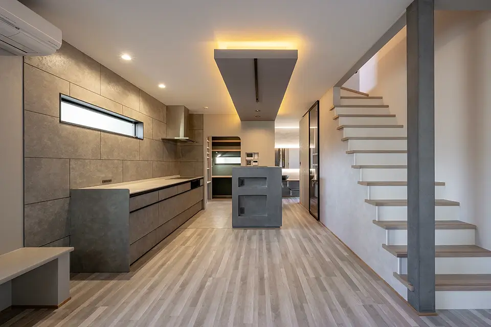 大阪市東住吉区の新築注文住宅｜7ARC施工事例