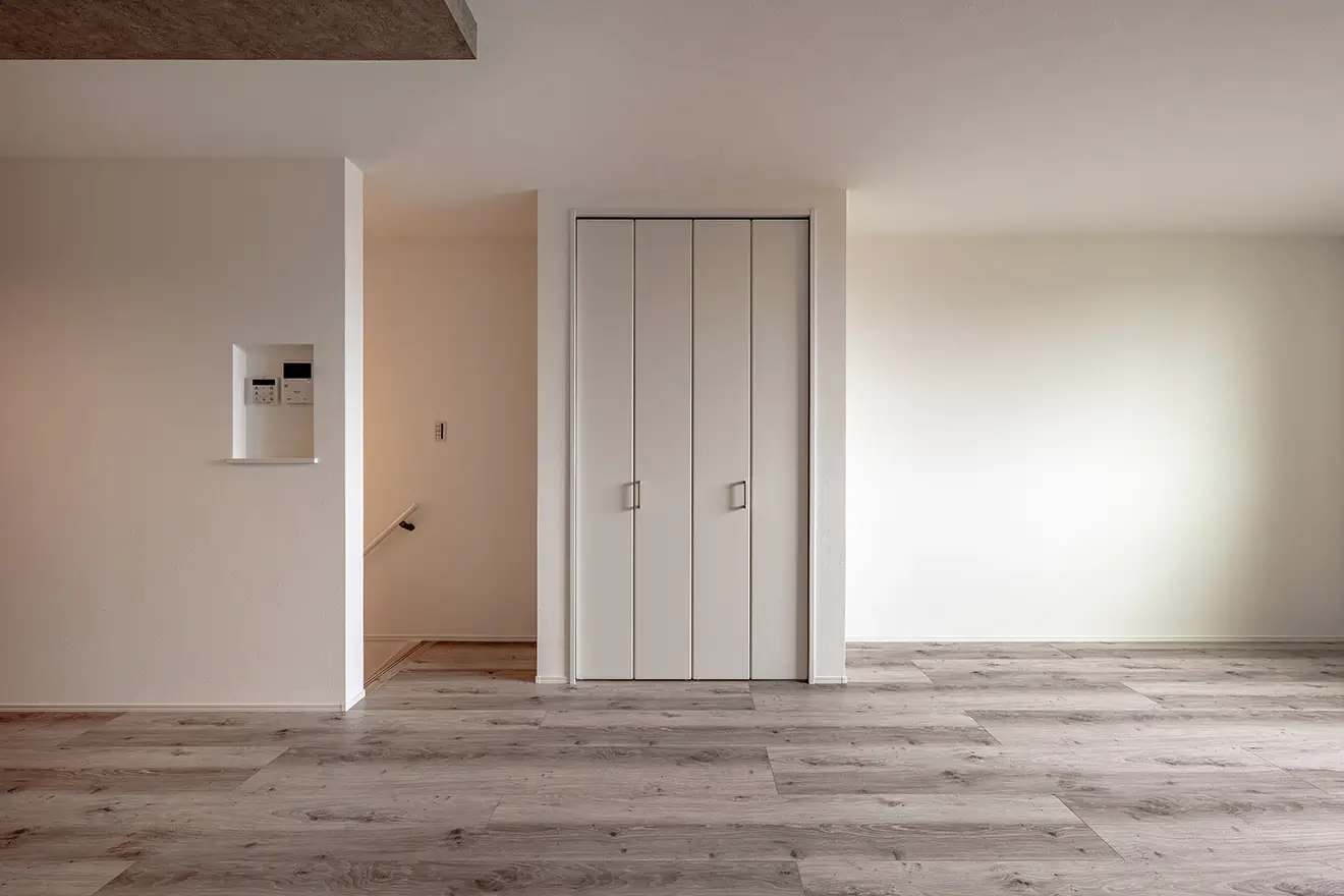 大阪市平野区の新築注文住宅　LDK｜7ARC施工事例