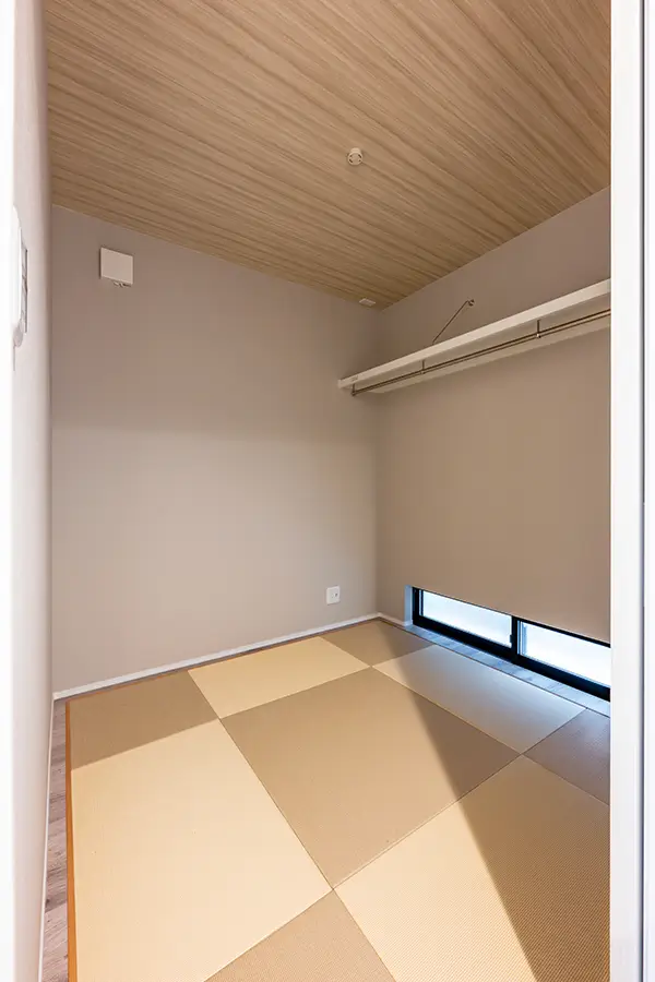 大阪市平野区の新築注文住宅　和室｜7ARC施工事例