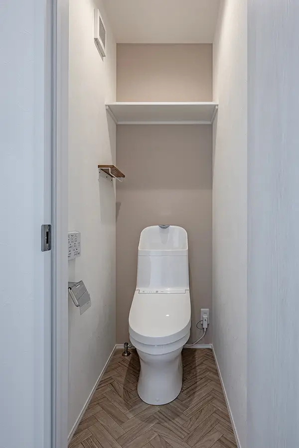 大阪市平野区の新築注文住宅　トイレ｜7ARC施工事例