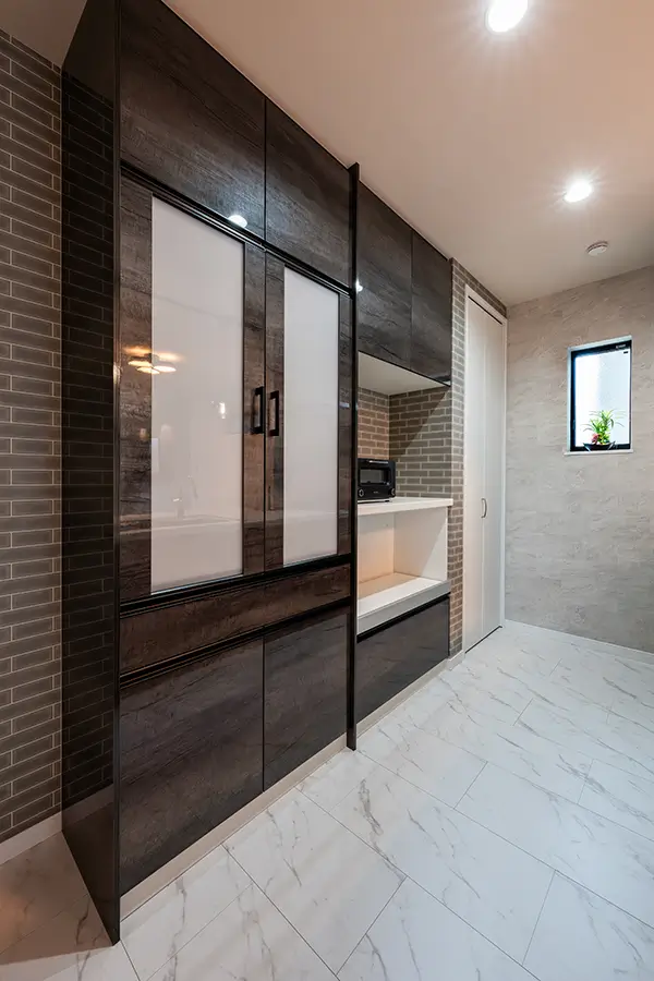 東大阪市の新築注文住宅　キッチン｜7ARC施工事例