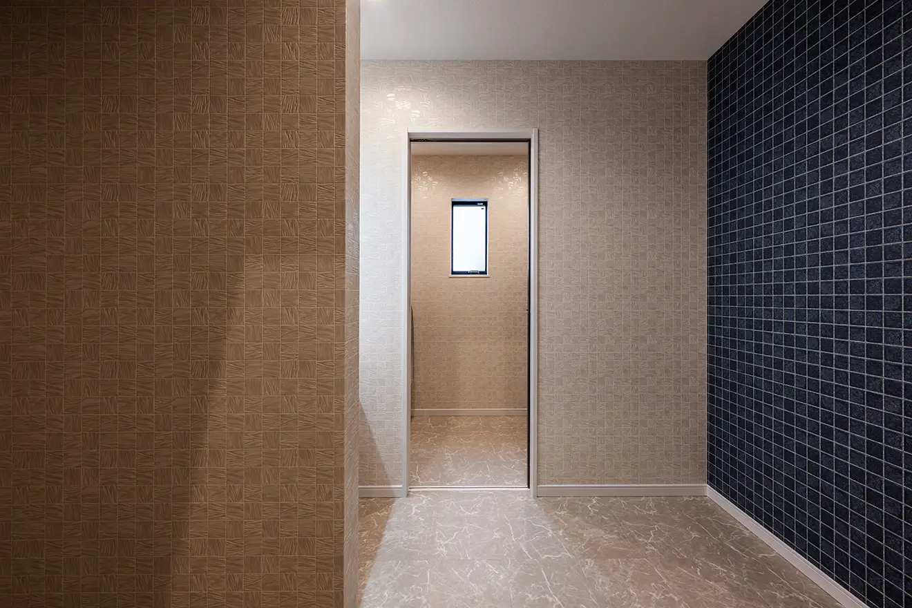 東大阪市の新築注文住宅　ランドリールーム｜7ARC施工事例