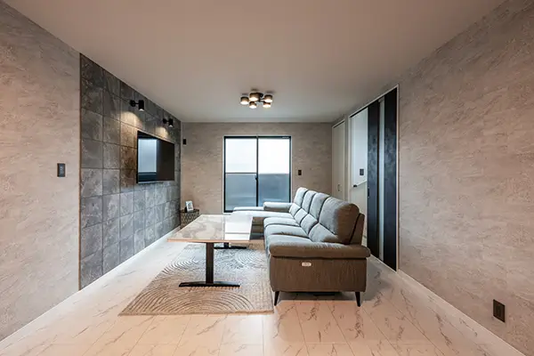 東大阪市の新築注文住宅　LDK｜7ARC施工事例