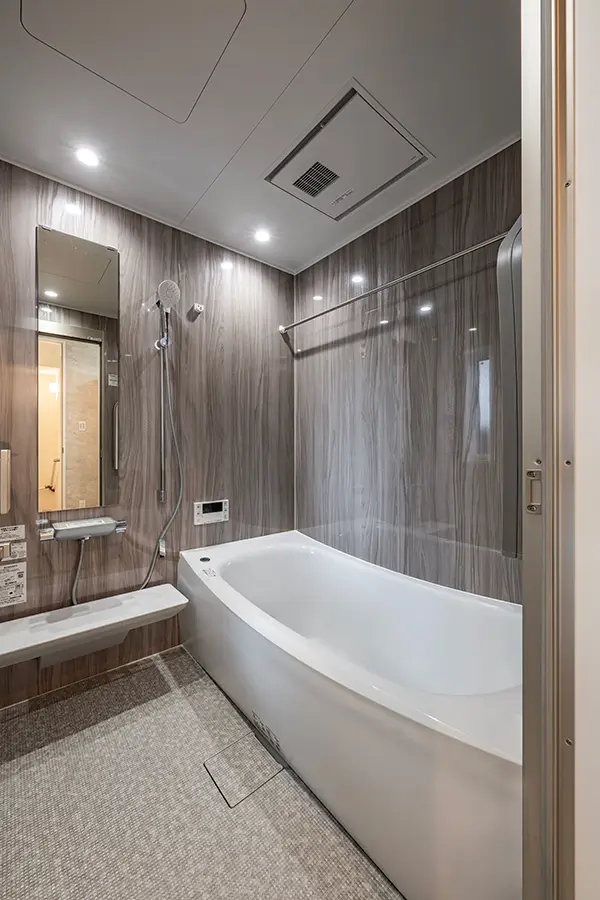 東大阪市の新築注文住宅　浴室｜7ARC施工事例