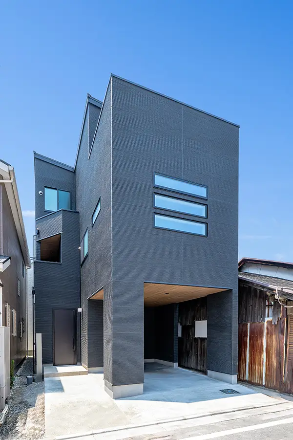 東大阪市の新築注文住宅　外観｜7ARC施工事例