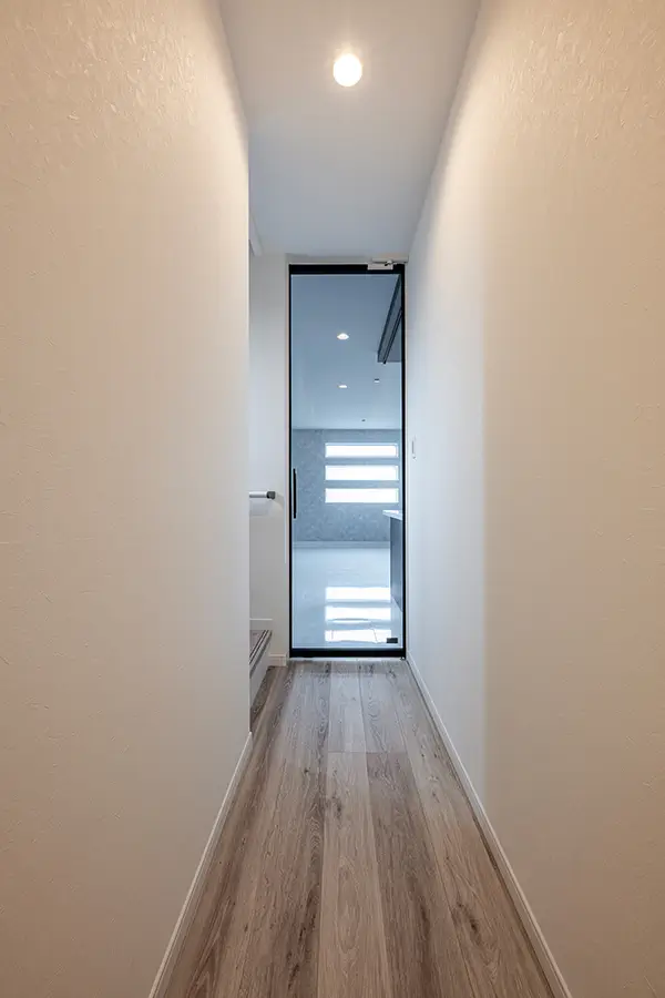 東大阪市の新築注文住宅　廊下｜7ARC施工事例
