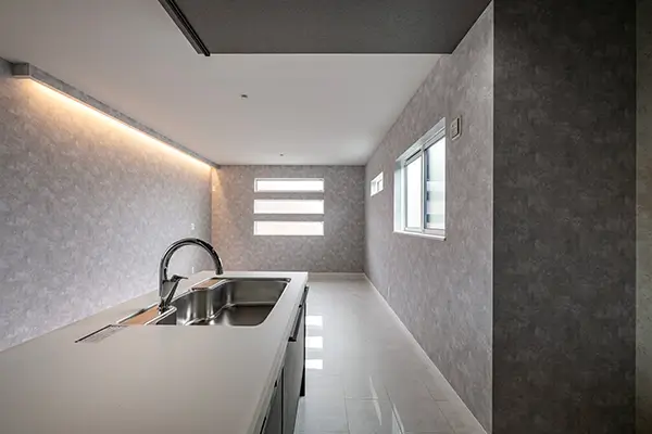 東大阪市の新築注文住宅　キッチン｜7ARC施工事例