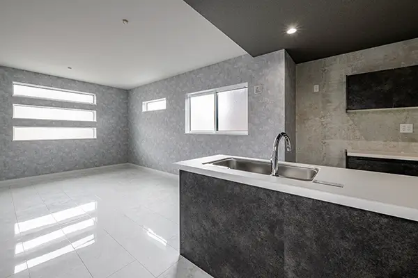 東大阪市の新築注文住宅　キッチン｜7ARC施工事例