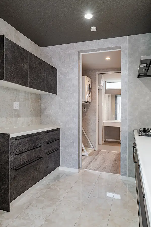 東大阪市の新築注文住宅　キッチン｜7ARC施工事例