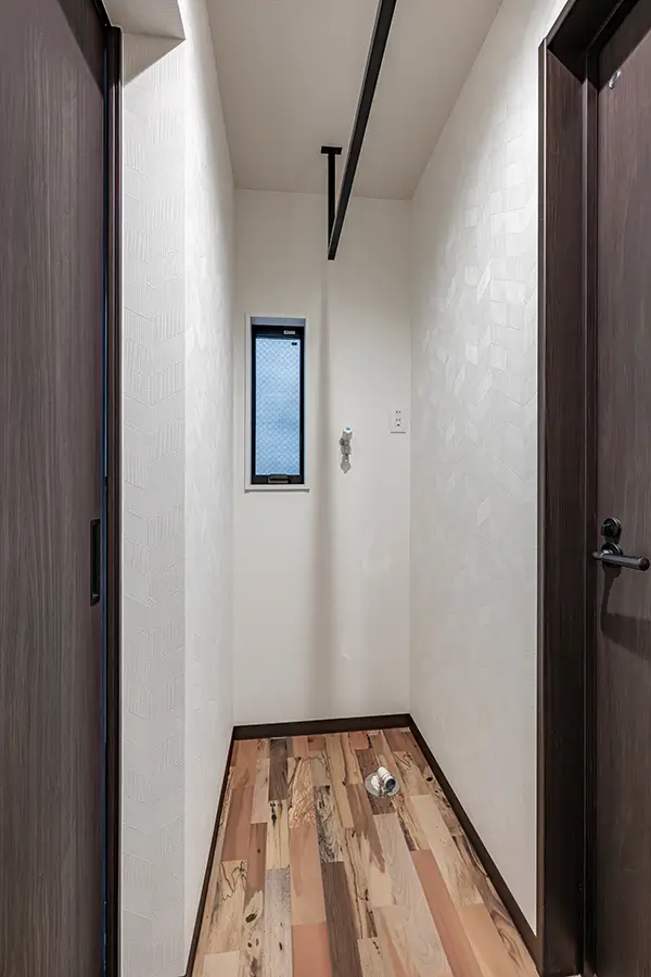 東大阪市の新築注文住宅　ランドリールーム｜7ARC施工事例